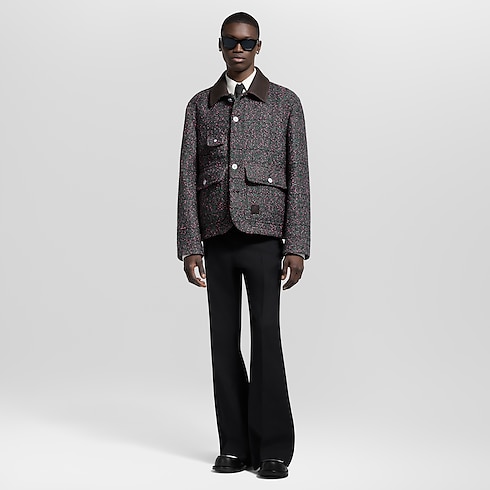 Chaqueta de tweed de estilo utilitario Hombre Prêt-à-Porter Cazadoras y abrigos | LOUIS VUITTON (Zoom de producto)