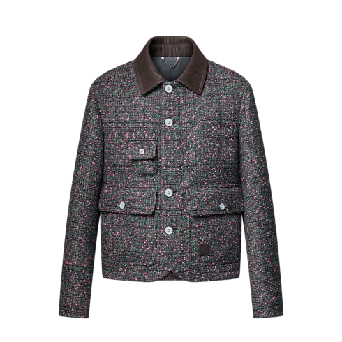 Chaqueta de tweed de estilo utilitario Hombre Prêt-à-Porter Cazadoras y abrigos | LOUIS VUITTON (Zoom de producto)