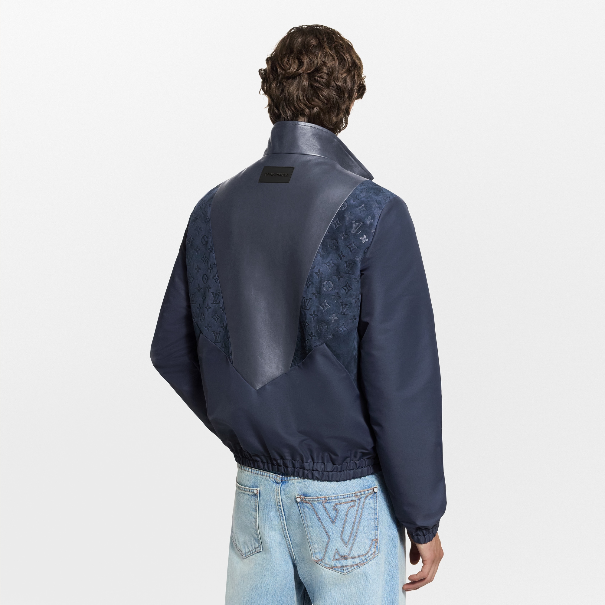 Chaqueta deportiva en piel  Hombre Prêt-à-Porter Cazadoras y abrigos | LOUIS VUITTON (Zoom de producto)