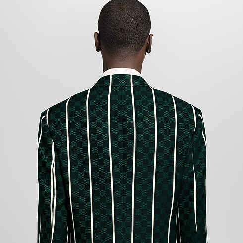 Chaqueta gráfica de botonadura sencilla Hombre Prêt-à-Porter Americanas y chaquetas | LOUIS VUITTON (Zoom de producto)