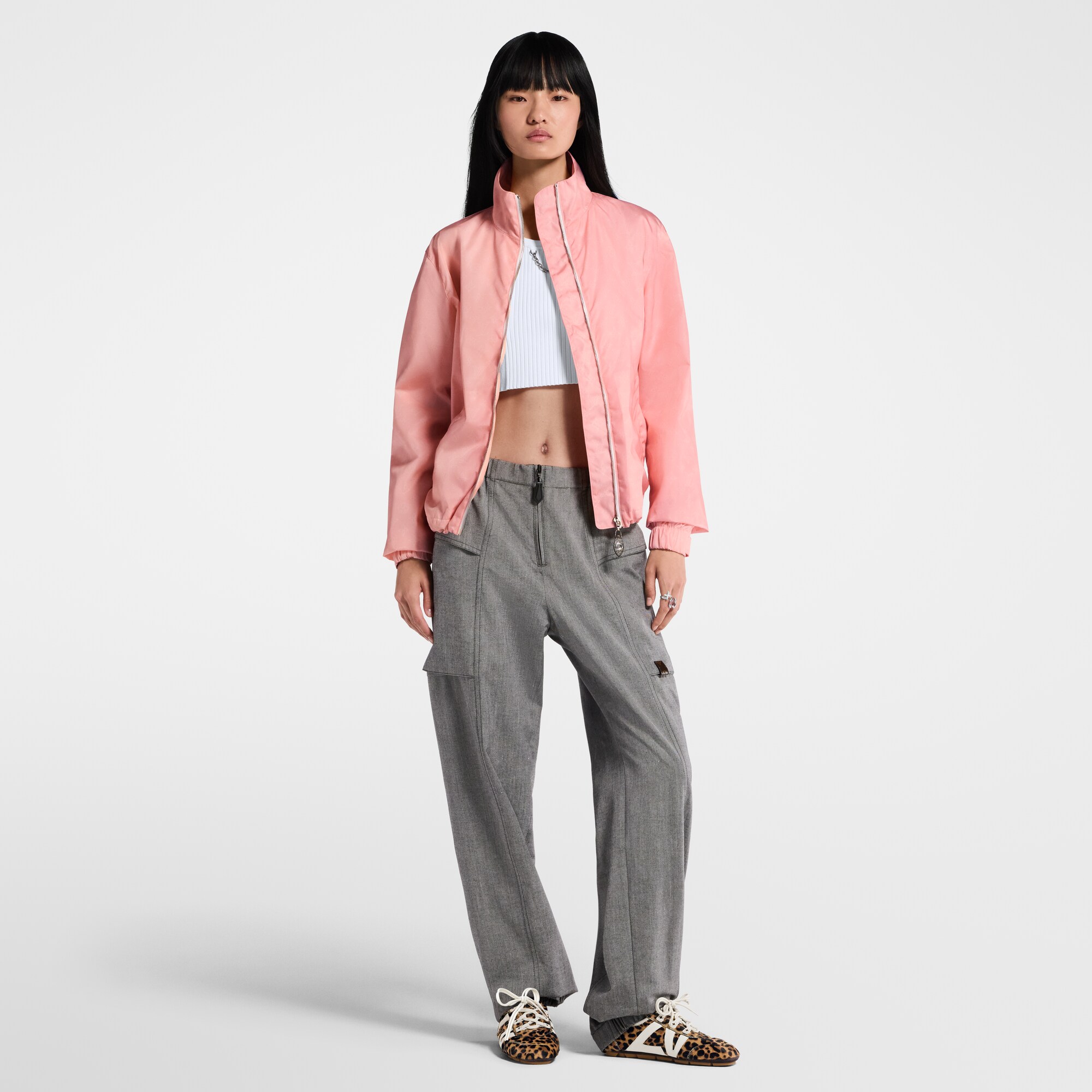 Chaqueta Mahina Monogram con cremallera  Mujer Prêt-à-Porter Abrigos y chaquetas | LOUIS VUITTON (Zoom de producto)