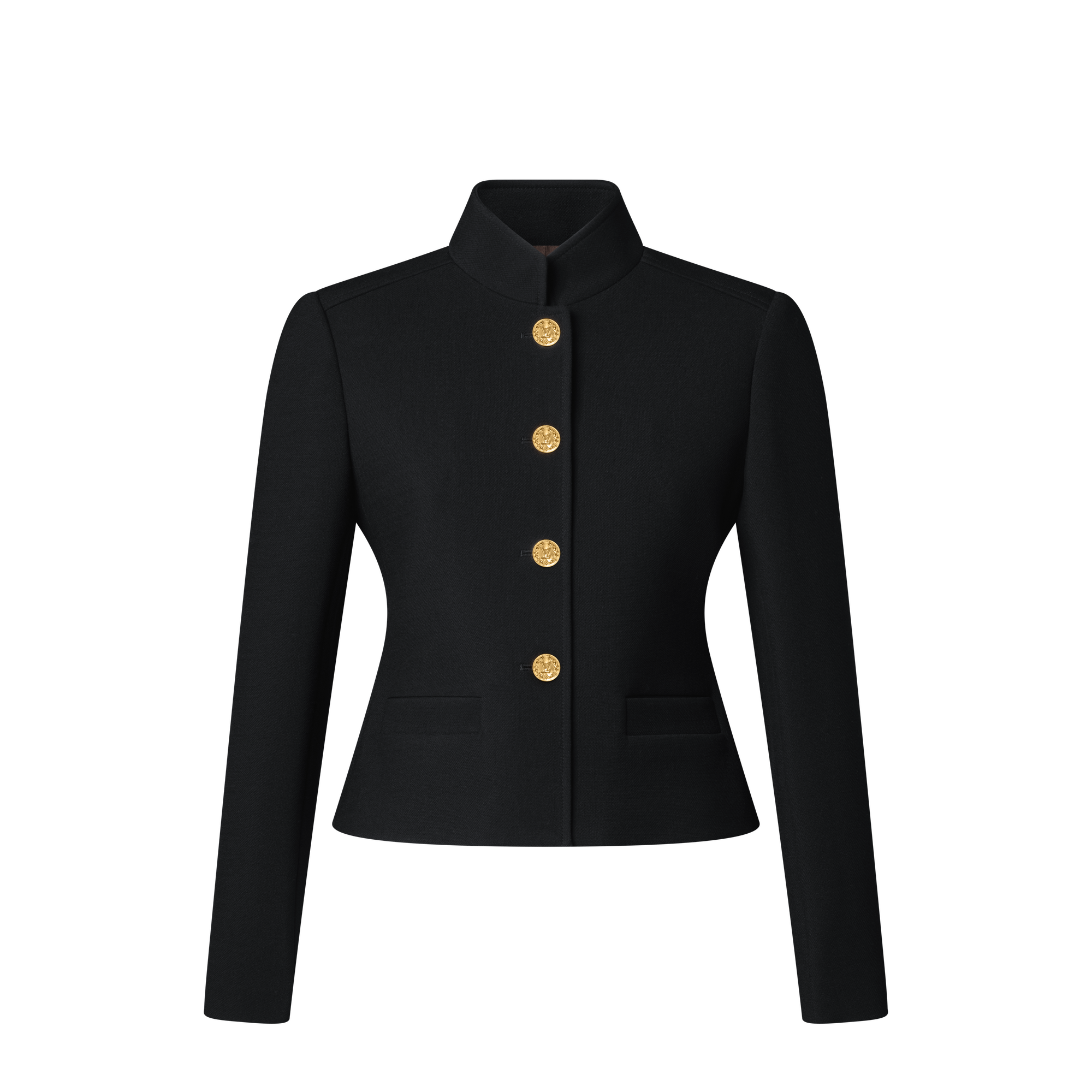 Chaqueta militar con botones LV  Mujer Prêt-à-Porter Abrigos y chaquetas | LOUIS VUITTON (Zoom de producto)