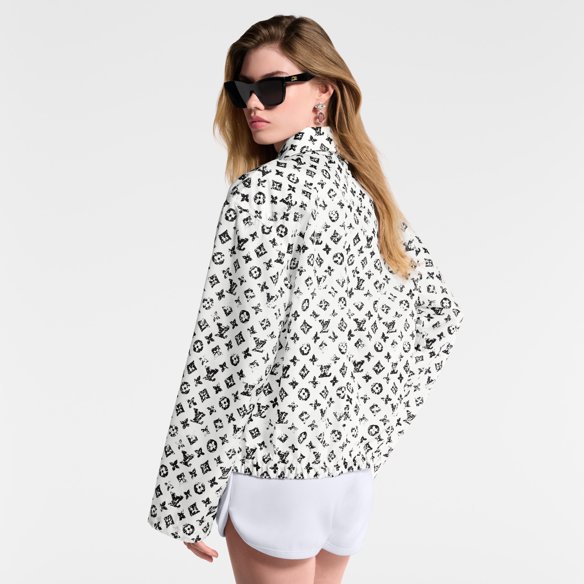 Chaqueta Monogram con cremallera  Mujer Prêt-à-Porter Abrigos y chaquetas | LOUIS VUITTON (Zoom de producto)
