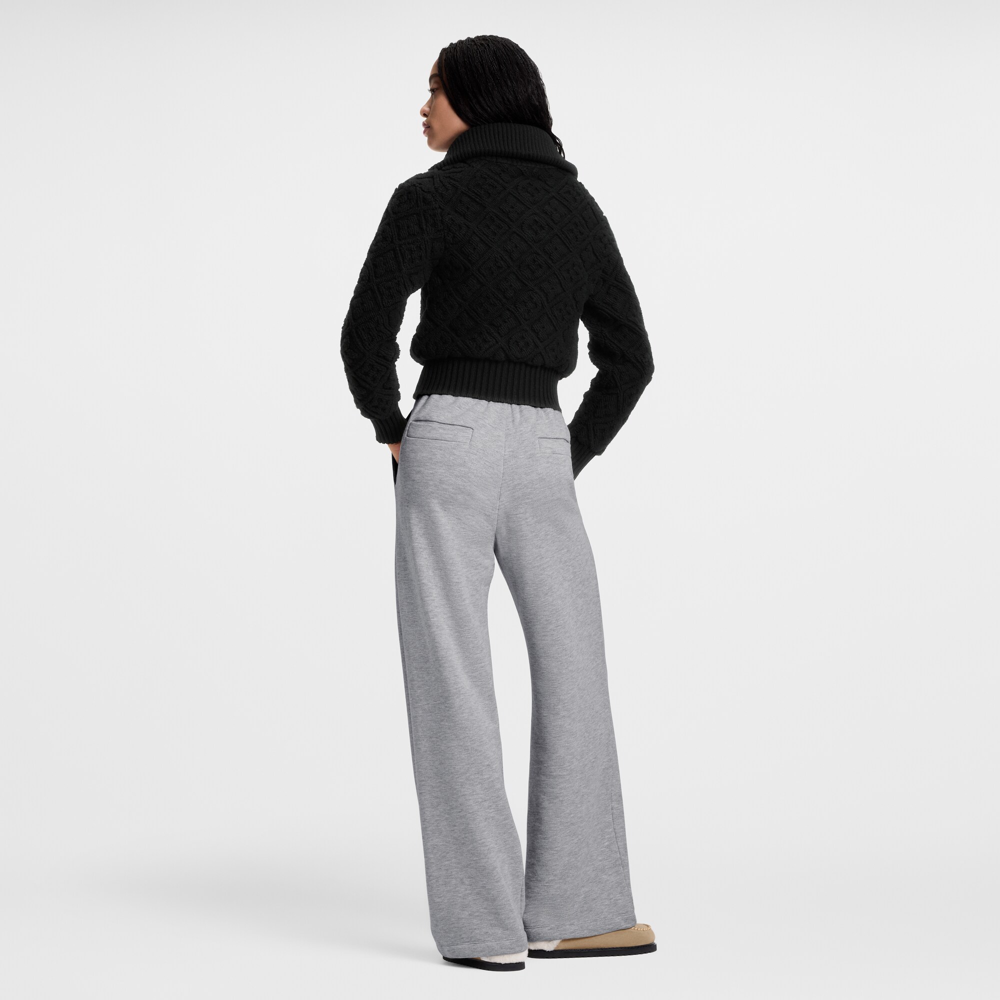 Chaqueta Monogram de felpa con cremallera  Mujer Prêt-à-Porter Artículos de punto | LOUIS VUITTON (Zoom de producto)