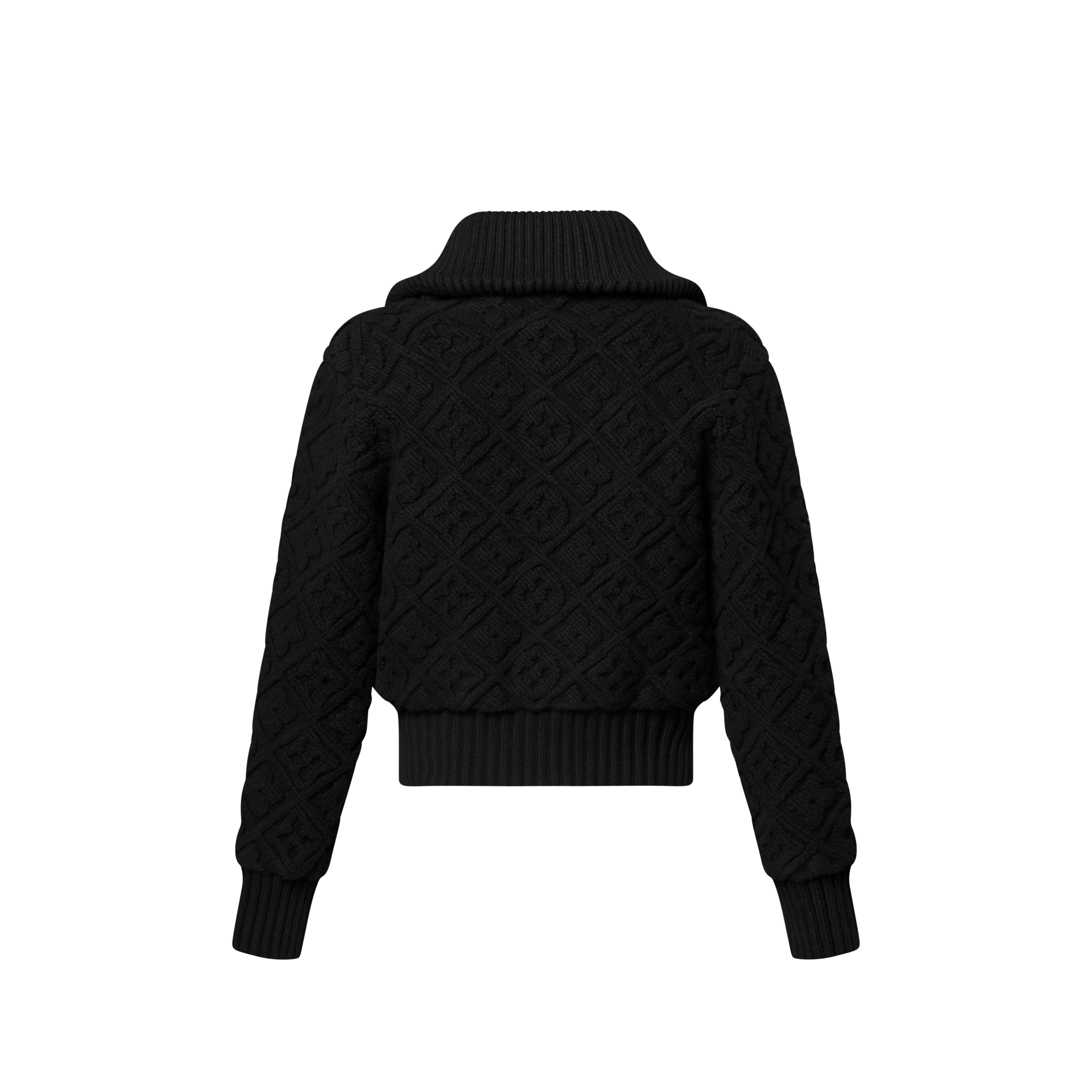 Chaqueta Monogram de felpa con cremallera  Mujer Prêt-à-Porter Artículos de punto | LOUIS VUITTON (Zoom de producto)