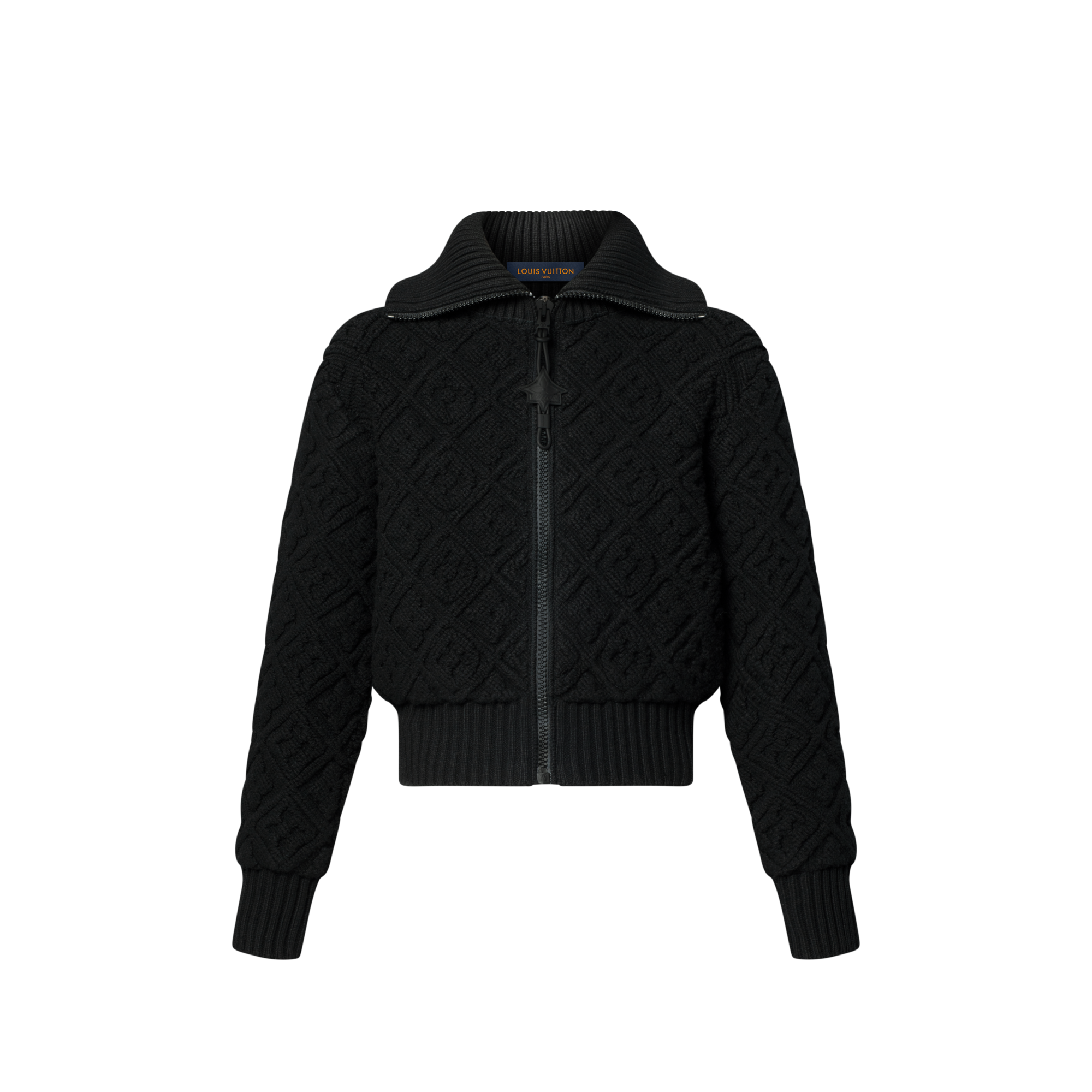 Chaqueta Monogram de felpa con cremallera  Mujer Prêt-à-Porter Artículos de punto | LOUIS VUITTON (Zoom de producto)
