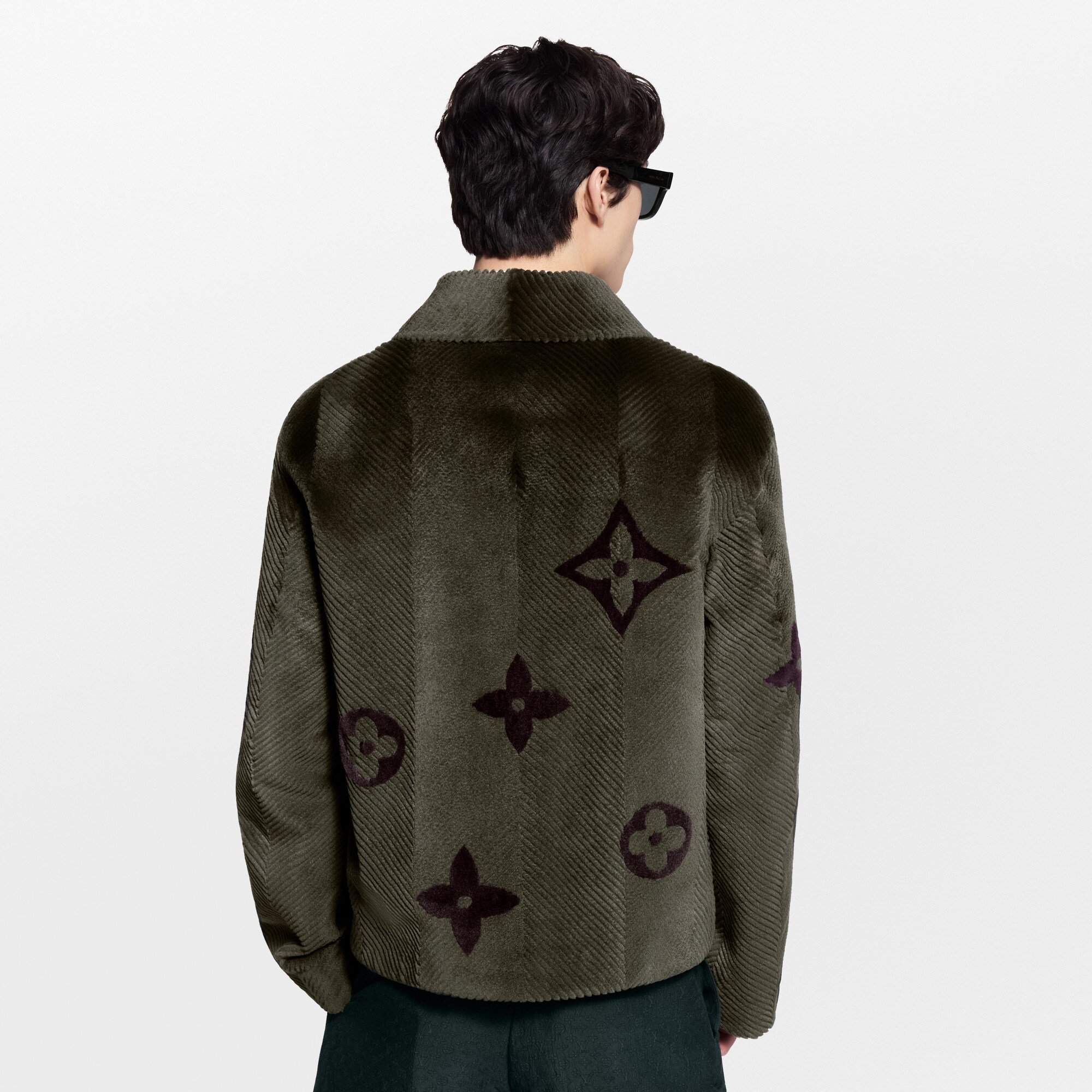 Chaqueta Monogram de visón  Hombre Prêt-à-Porter Cazadoras y abrigos | LOUIS VUITTON (Zoom de producto)