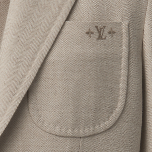 Chaqueta Napolitana en Jacquard Hombre Prêt-à-Porter Americanas y chaquetas | LOUIS VUITTON (Zoom de producto)