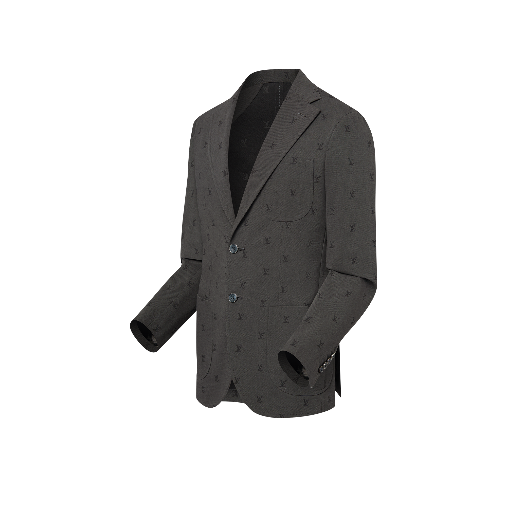 Chaqueta napolitana LV Blason de algodón  Hombre Prêt-à-Porter Americanas y chaquetas | LOUIS VUITTON (Zoom de producto)