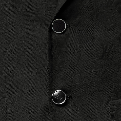 Chaqueta napolitana Monogram de botonadura sencilla Hombre Prêt-à-Porter Americanas y chaquetas | LOUIS VUITTON (Zoom de producto)