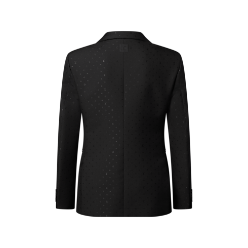 Chaqueta Pont Neuf de satén con botonadura sencilla Hombre Prêt-à-Porter Todo Prêt-à-Porter | LOUIS VUITTON (Zoom de producto)