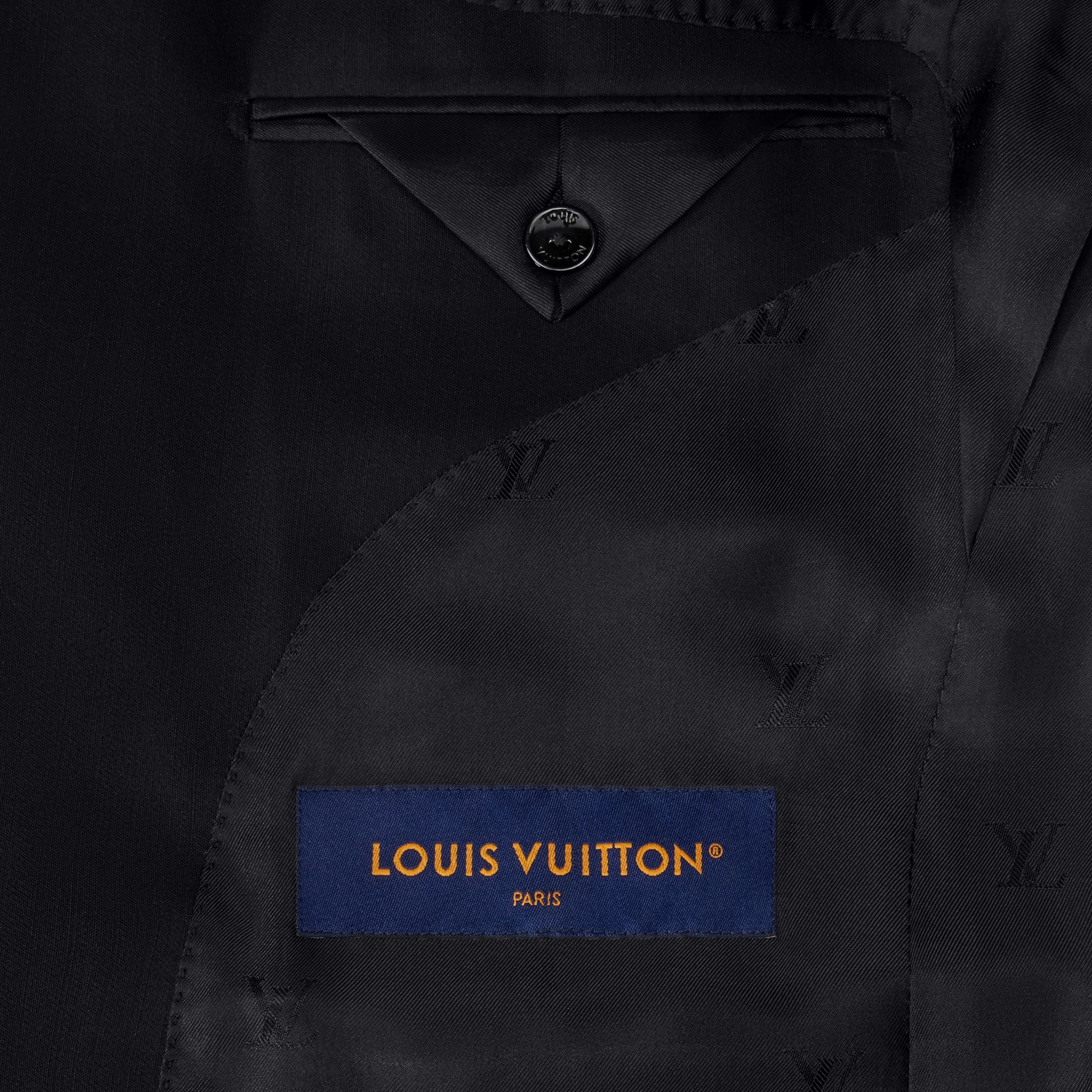 Chaqueta Pont Neuf satinada de botonadura sencilla  Hombre Prêt-à-Porter Americanas y chaquetas | LOUIS VUITTON (Zoom de producto)