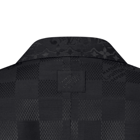 Chaqueta Pont Neuf satinada de botonadura sencilla Hombre Prêt-à-Porter Americanas y chaquetas | LOUIS VUITTON (Zoom de producto)