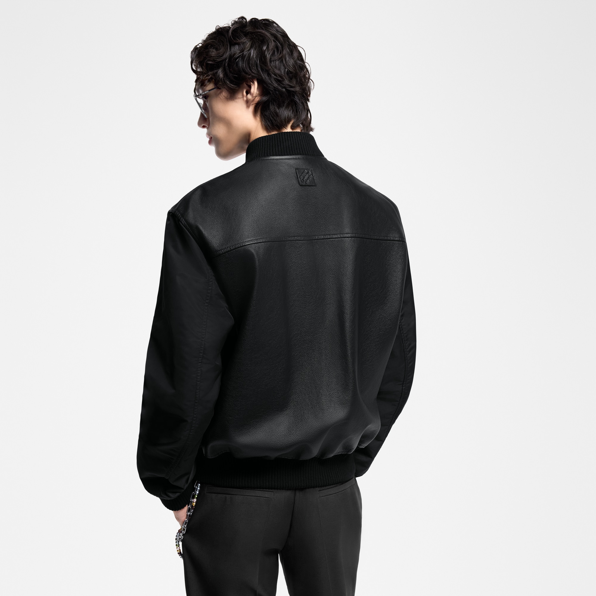 Chaqueta reversible de piel y nailon  Hombre Prêt-à-Porter Cazadoras y abrigos | LOUIS VUITTON (Zoom de producto)