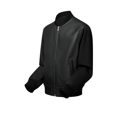 Chaqueta reversible de piel y nailon Hombre Prêt-à-Porter Cazadoras y abrigos | LOUIS VUITTON (Zoom de producto)