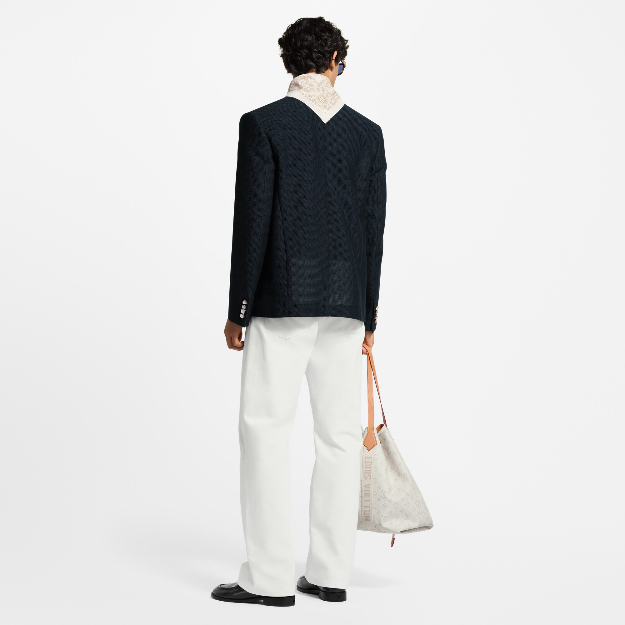 Chaqueta sin cuello  Hombre Prêt-à-Porter Americanas y chaquetas | LOUIS VUITTON (Zoom de producto)