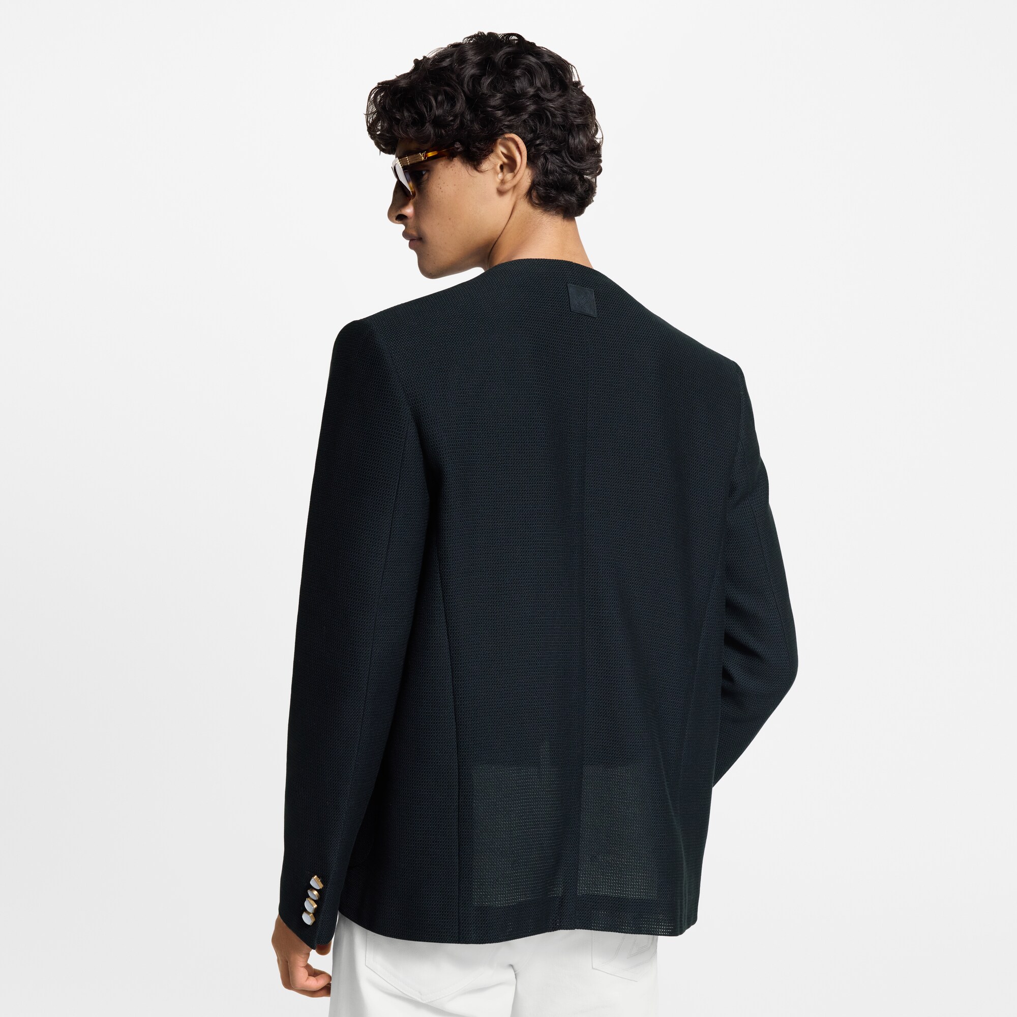 Chaqueta sin cuello  Hombre Prêt-à-Porter Americanas y chaquetas | LOUIS VUITTON (Zoom de producto)
