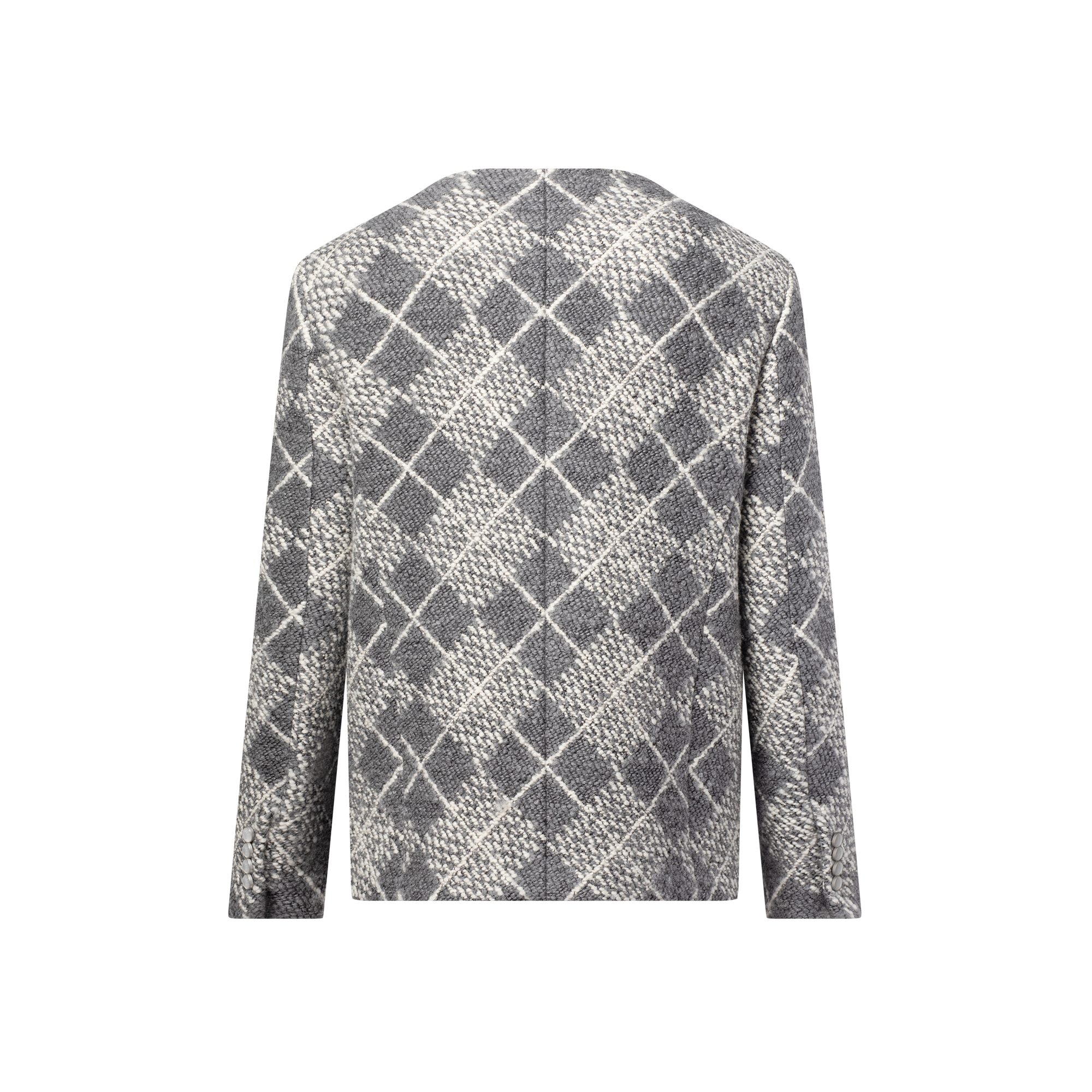 Chaqueta sin cuello en mezcla de lana  Hombre Prêt-à-Porter Americanas y chaquetas | LOUIS VUITTON (Zoom de producto)
