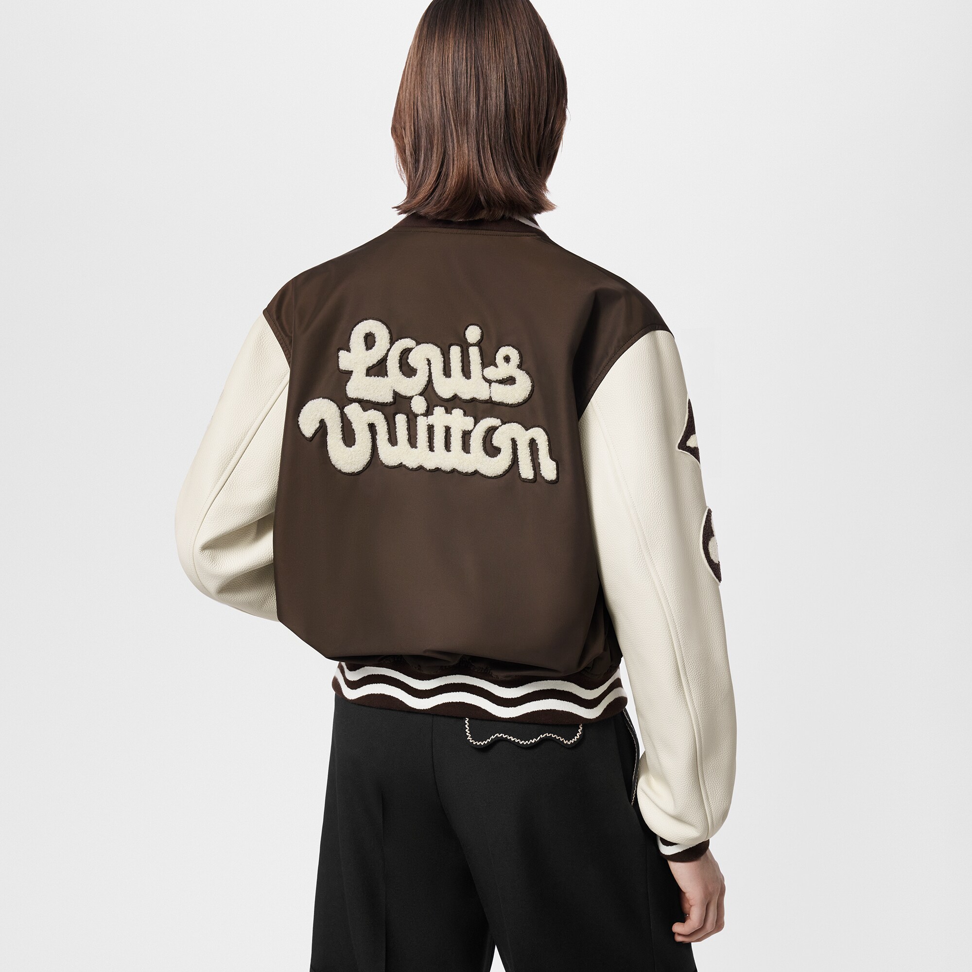 Chaqueta universitaria bordada  Hombre Prêt-à-Porter Cazadoras y abrigos | LOUIS VUITTON (Zoom de producto)