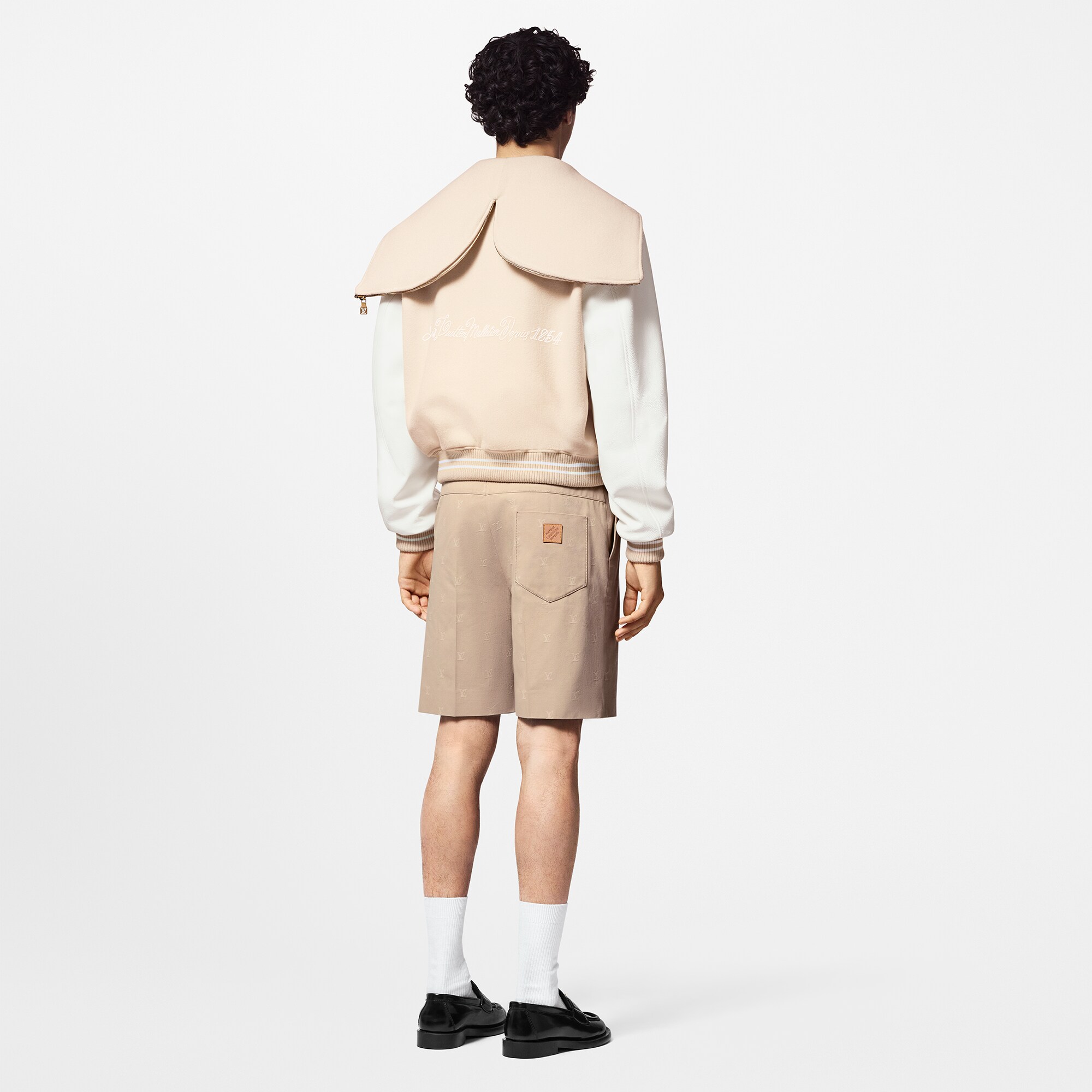Chaqueta universitaria de piel de becerro  Hombre Prêt-à-Porter Cazadoras y abrigos | LOUIS VUITTON (Zoom de producto)