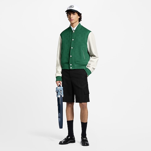 Chaqueta universitaria Monogram Hombre Prêt-à-Porter Cazadoras y abrigos | LOUIS VUITTON (Zoom de producto)