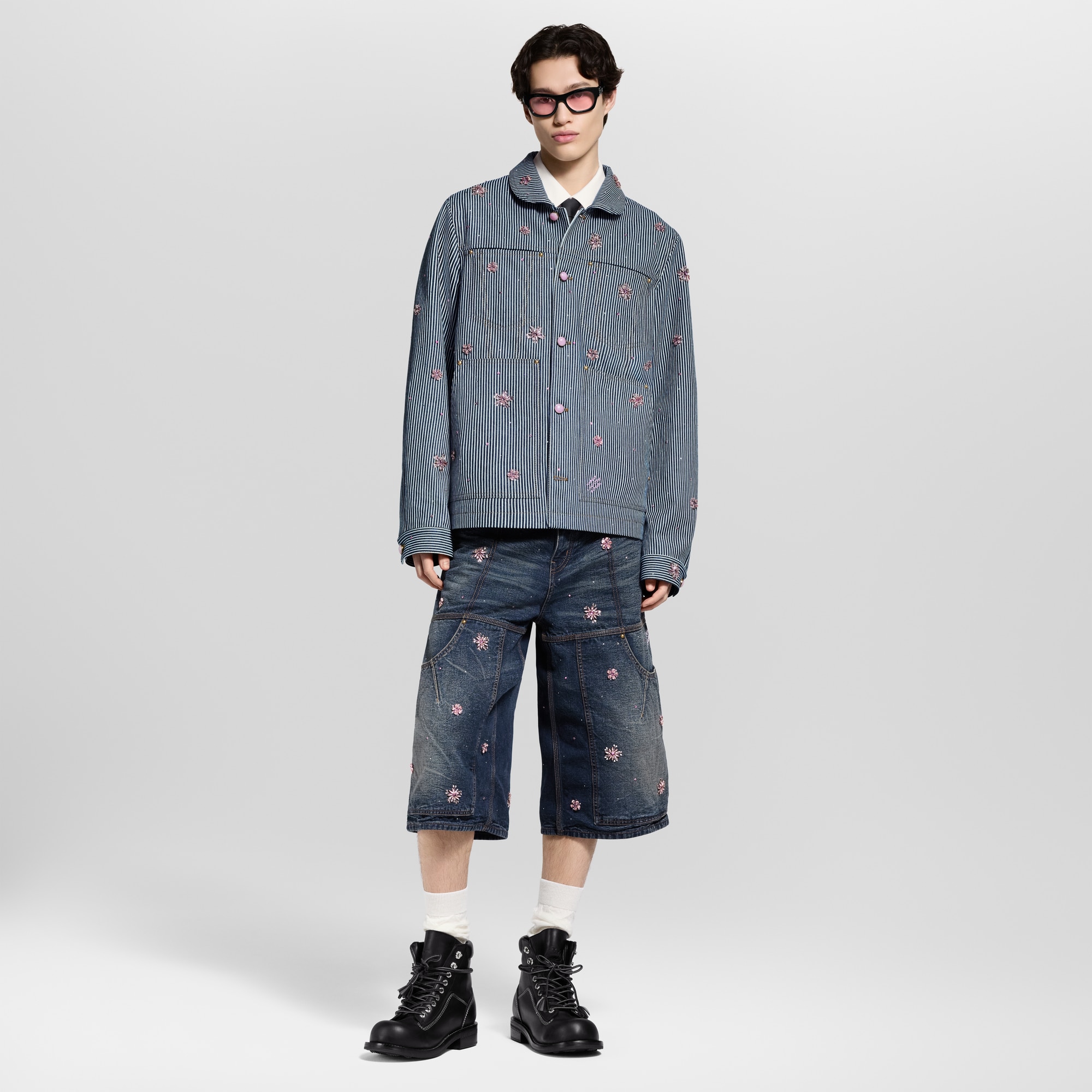 Chaqueta utilitaria con adornos  Hombre Prêt-à-Porter Cazadoras y abrigos | LOUIS VUITTON (Zoom de producto)