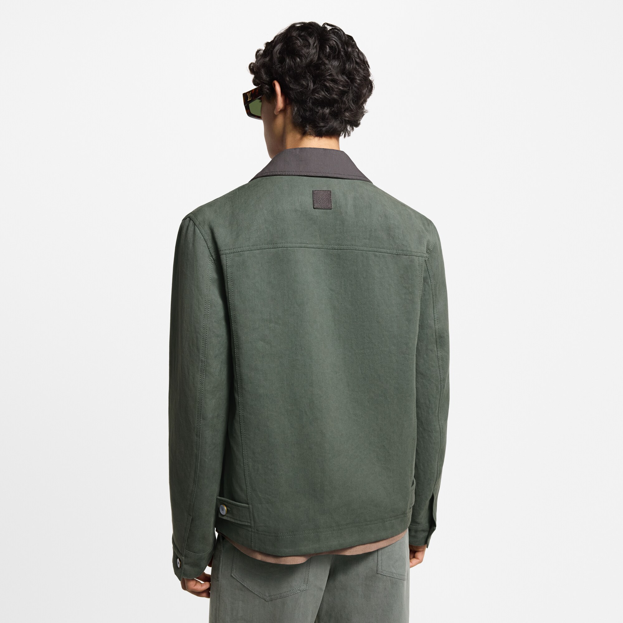 Chaqueta utilitaria de lino ligero  Hombre Prêt-à-Porter Cazadoras y abrigos | LOUIS VUITTON (Zoom de producto)