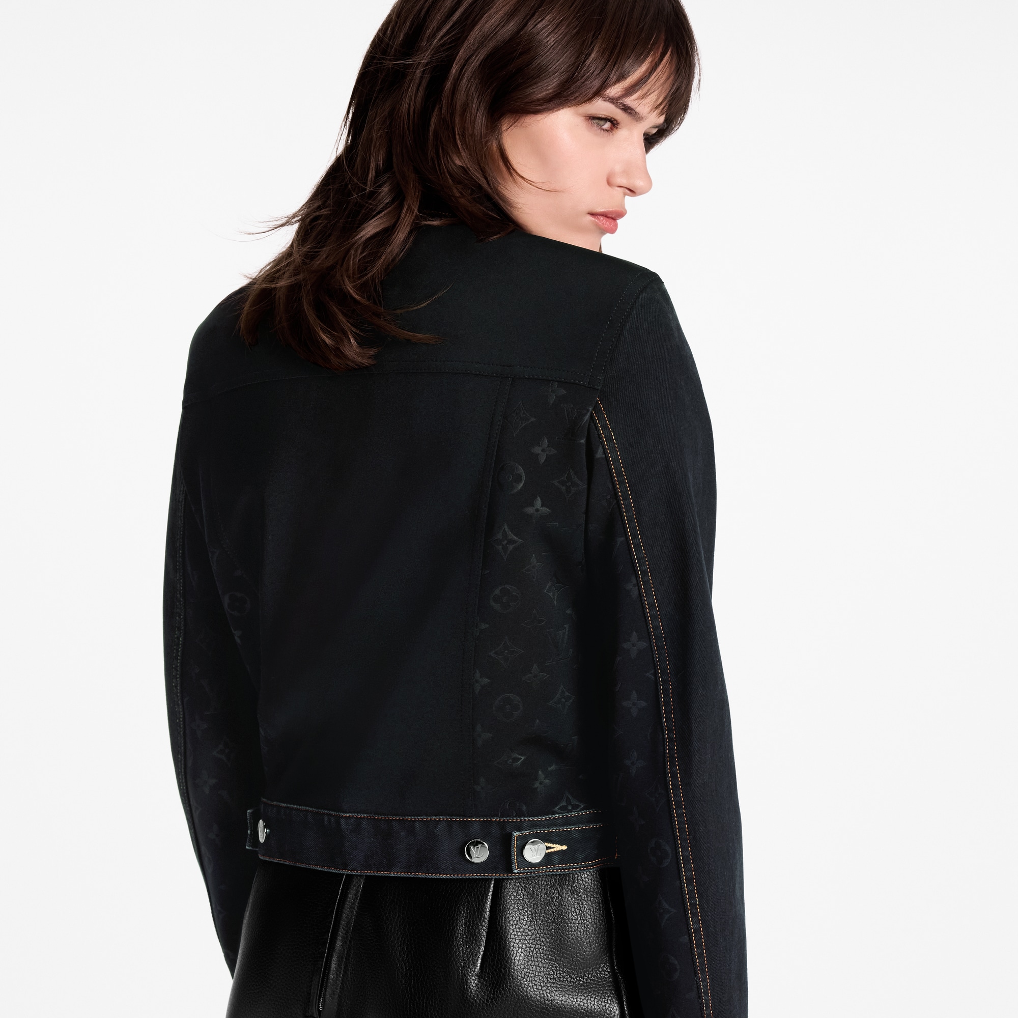 Chaqueta vaquera con inserciones técnicas  Mujer Prêt-à-Porter Abrigos y chaquetas | LOUIS VUITTON (Zoom de producto)
