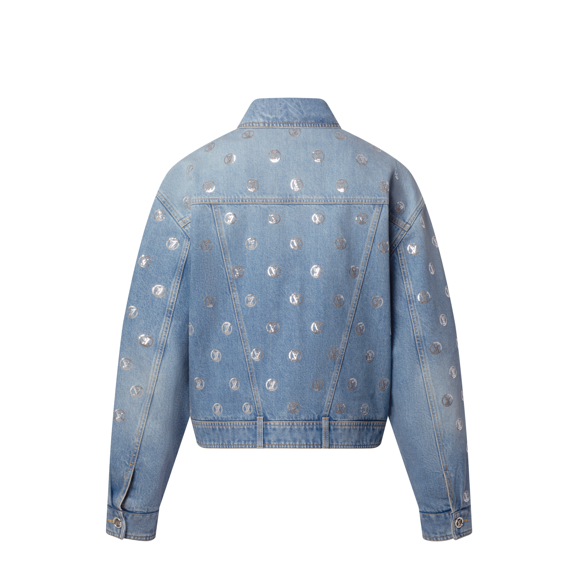 Chaqueta vaquera con lentejuelas  Mujer Prêt-à-Porter Abrigos y chaquetas | LOUIS VUITTON (Zoom de producto)