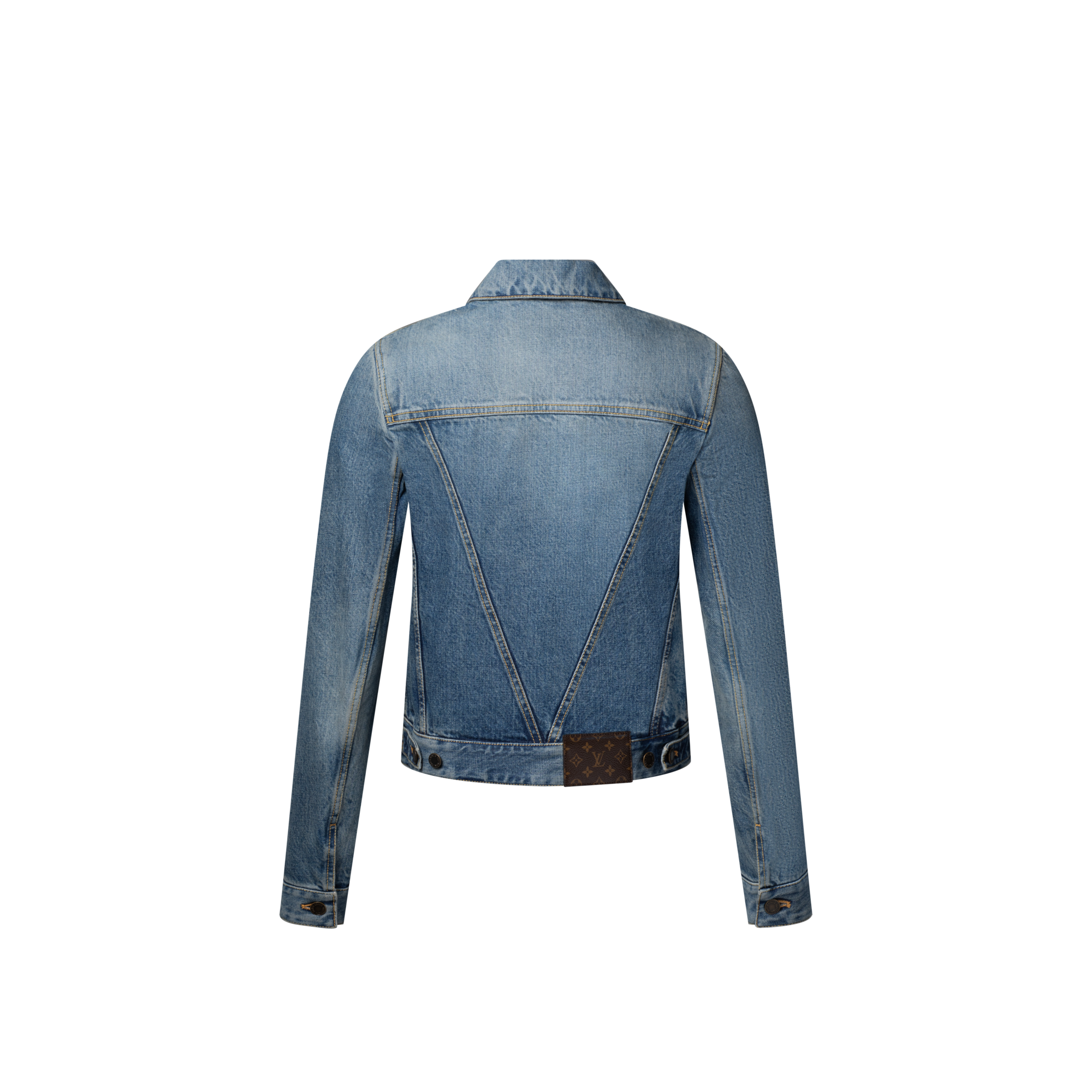 Chaqueta vaquera con parche LV  Mujer Prêt-à-Porter Abrigos y chaquetas | LOUIS VUITTON (Zoom de producto)
