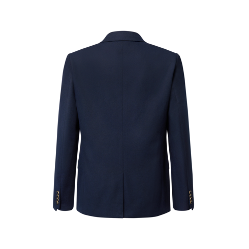 Chaqueta vaquera de botonadura sencilla con solapa de muesca Hombre Prêt-à-Porter Denim | LOUIS VUITTON (Zoom de producto)