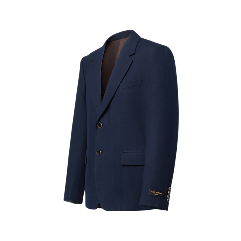 Chaqueta vaquera de botonadura sencilla con solapa de muesca Hombre Prêt-à-Porter Denim | LOUIS VUITTON (Zoom de producto)