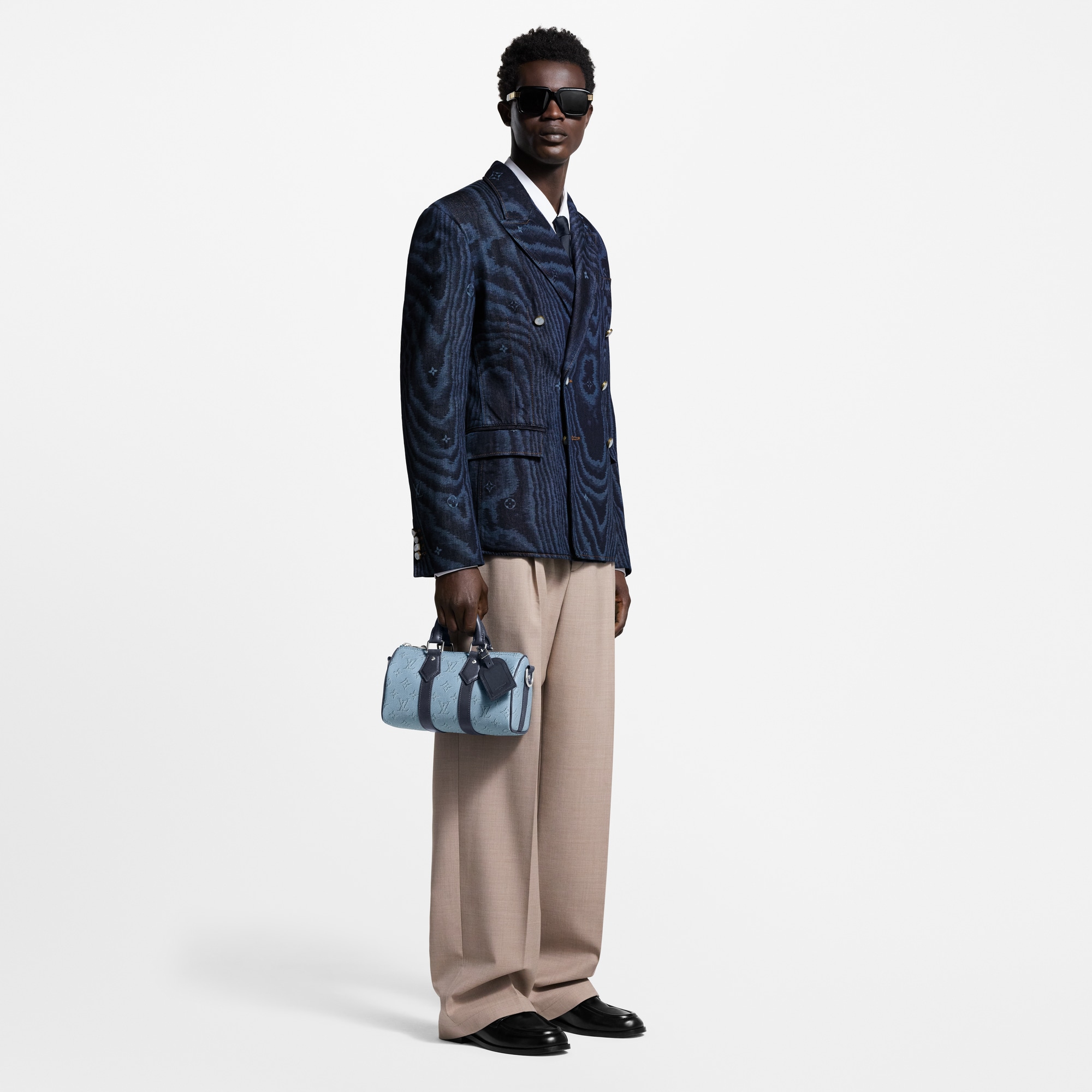 Chaqueta vaquera de doble botonadura  Hombre Prêt-à-Porter Todo Prêt-à-Porter | LOUIS VUITTON (Zoom de producto)