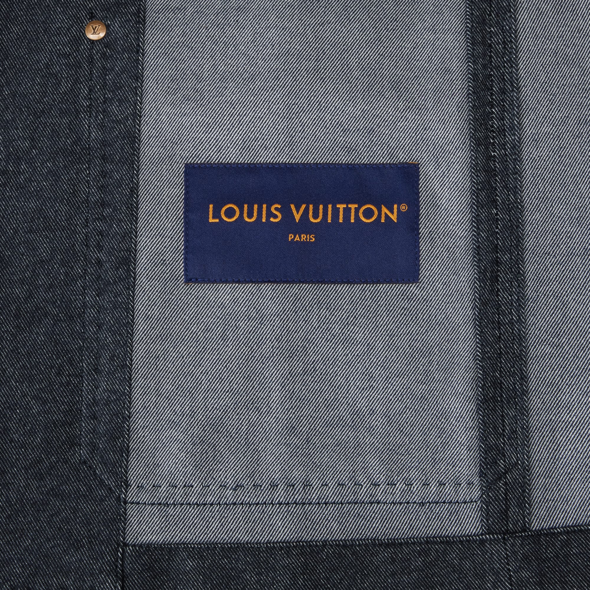 Chaqueta vaquera en mezcla de materiales  Hombre Prêt-à-Porter Americanas y chaquetas | LOUIS VUITTON (Zoom de producto)