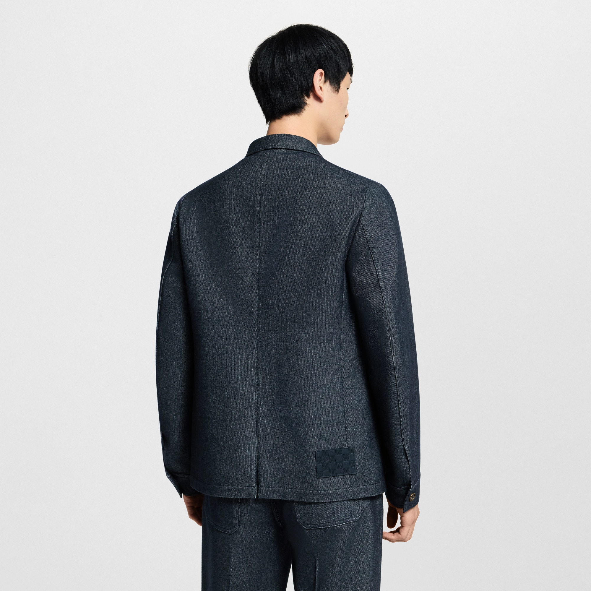 Chaqueta vaquera en mezcla de materiales  Hombre Prêt-à-Porter Americanas y chaquetas | LOUIS VUITTON (Zoom de producto)