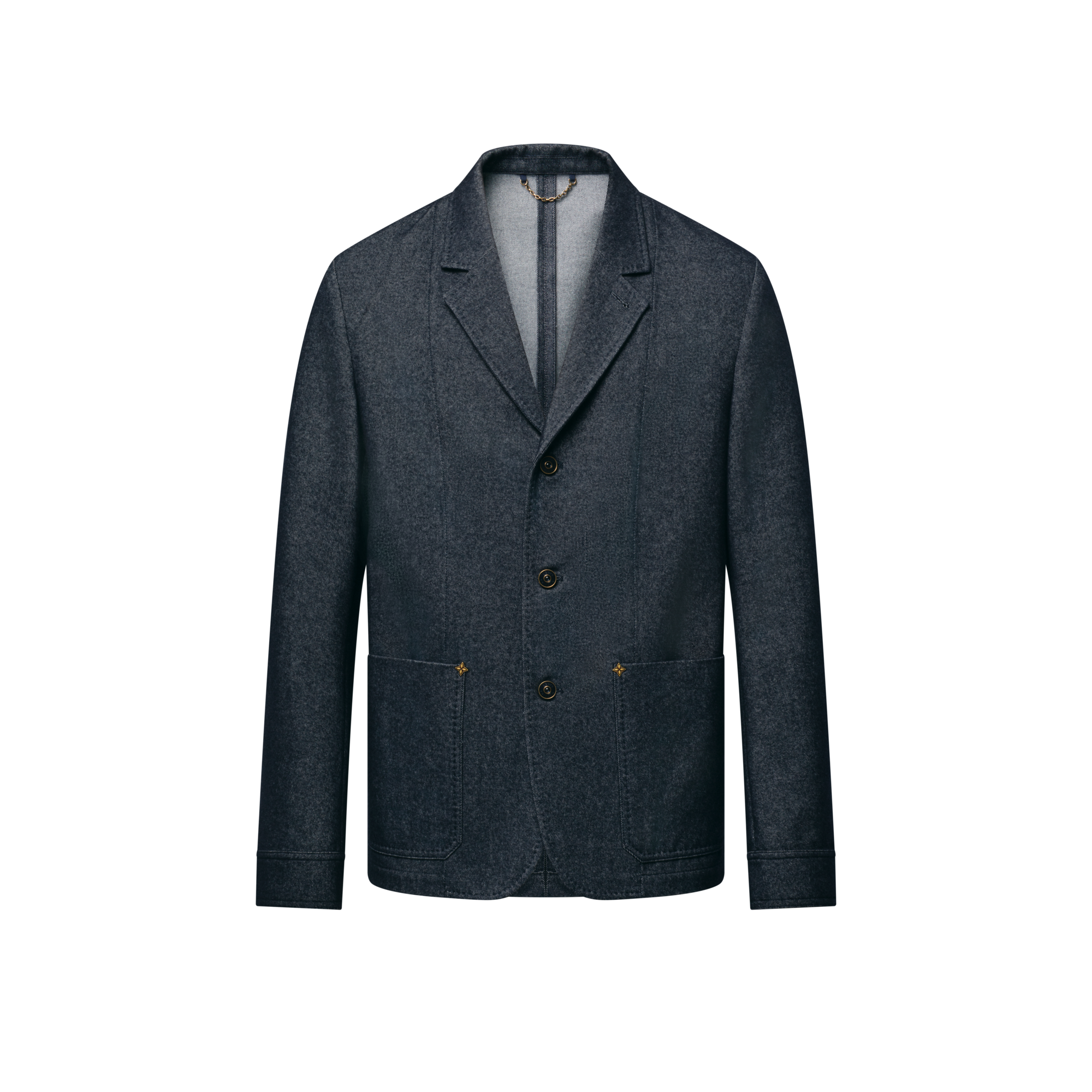 Chaqueta vaquera en mezcla de materiales  Hombre Prêt-à-Porter Americanas y chaquetas | LOUIS VUITTON (Zoom de producto)