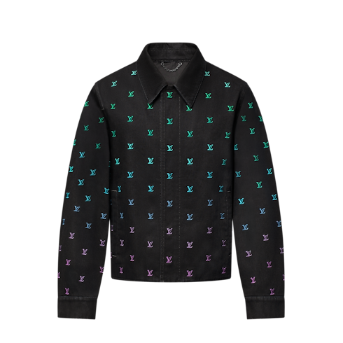 Chaqueta vaquera LV Blason bordada Hombre Prêt-à-Porter Cazadoras y abrigos | LOUIS VUITTON (Zoom de producto)