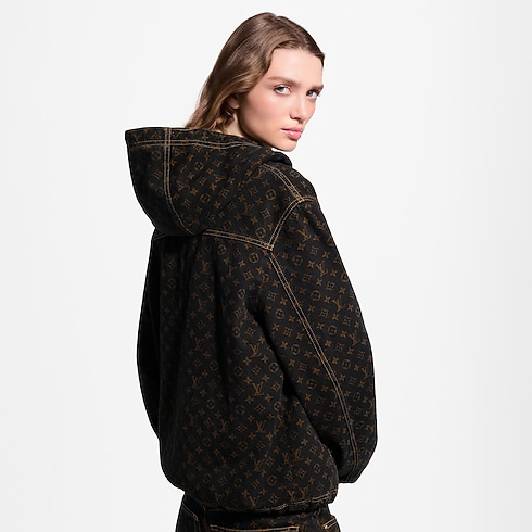 Chaqueta vaquera Monogram con cremallera Mujer Prêt-à-Porter Abrigos y chaquetas | LOUIS VUITTON (Zoom de producto)