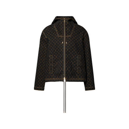 Chaqueta vaquera Monogram con cremallera Mujer Prêt-à-Porter Abrigos y chaquetas | LOUIS VUITTON (Zoom de producto)