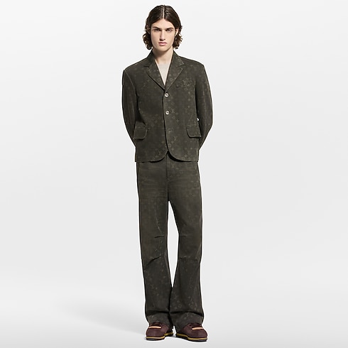 Chaqueta vaquera Monogram encerada Hombre Prêt-à-Porter Cazadoras y abrigos | LOUIS VUITTON (Zoom de producto)