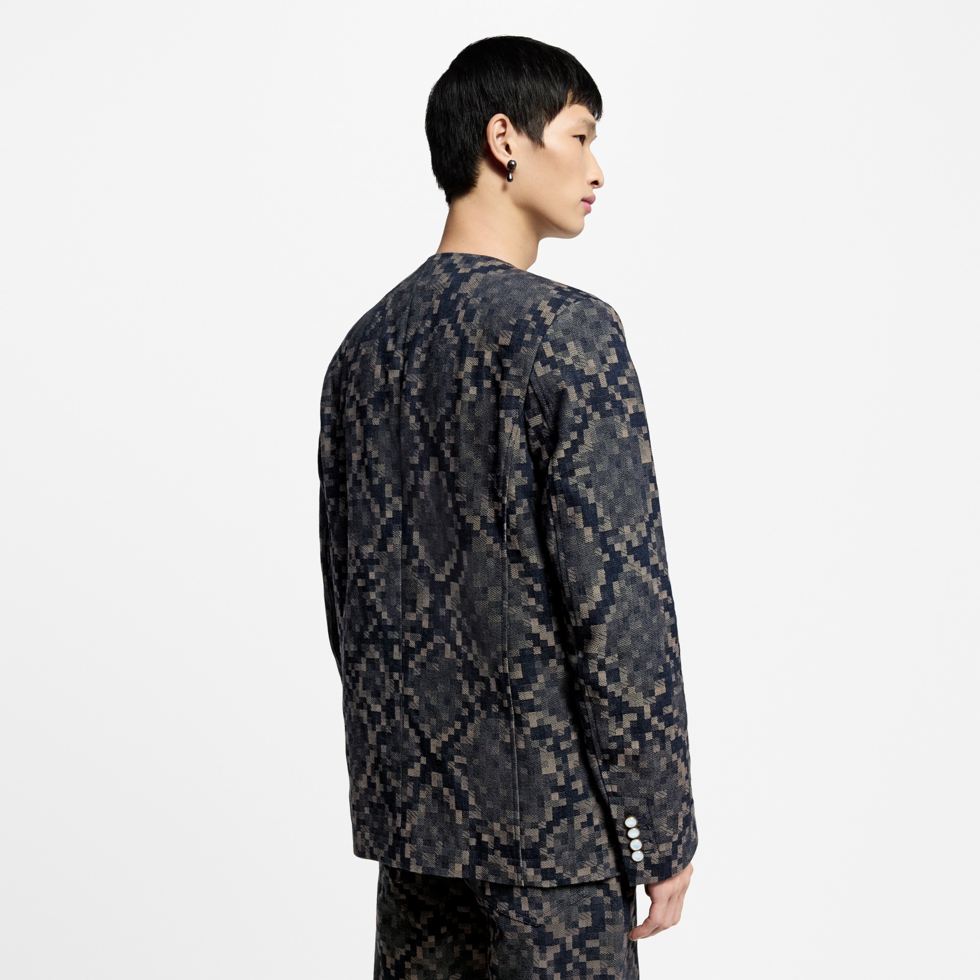 Chaqueta vaquera sin cuello  Hombre Prêt-à-Porter Todo Prêt-à-Porter | LOUIS VUITTON (Zoom de producto)