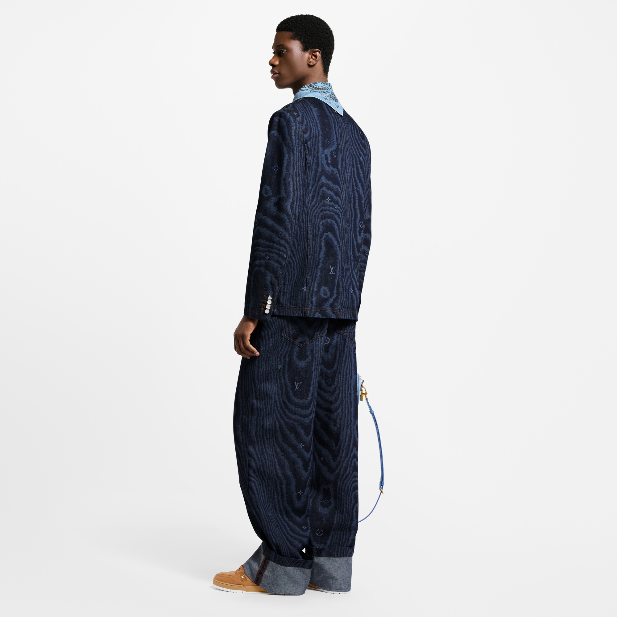 Chaqueta vaquera sin cuello  Hombre Prêt-à-Porter Todo Prêt-à-Porter | LOUIS VUITTON (Zoom de producto)