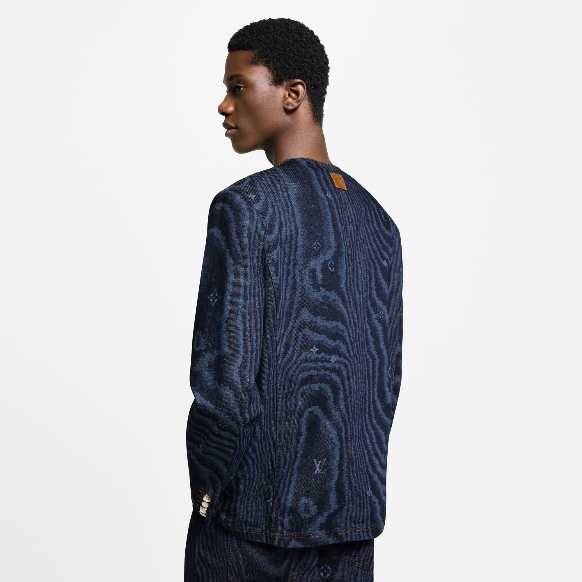 Chaqueta vaquera sin cuello  Hombre Prêt-à-Porter Todo Prêt-à-Porter | LOUIS VUITTON (Zoom de producto)