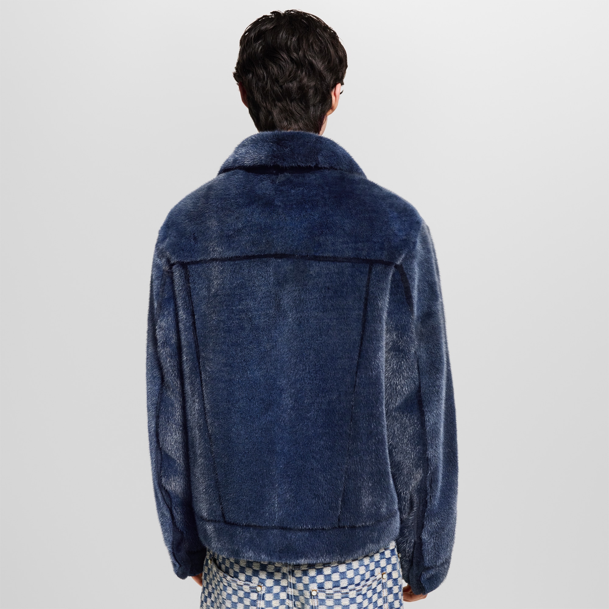Chaqueta vaquera trucker de visón  Hombre Prêt-à-Porter Cazadoras y abrigos | LOUIS VUITTON (Zoom de producto)