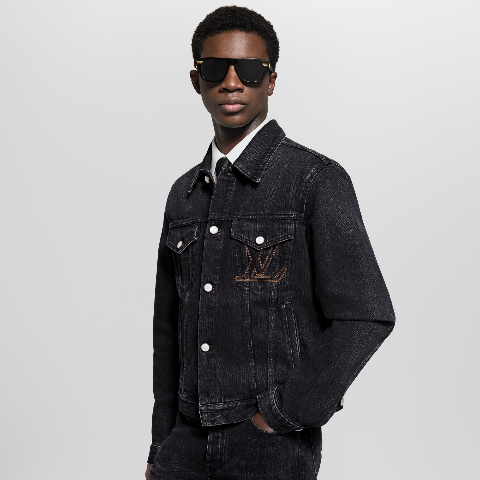 Chaqueta vaquera Trucker LV  Hombre Prêt-à-Porter Cazadoras y abrigos | LOUIS VUITTON (Zoom de producto)