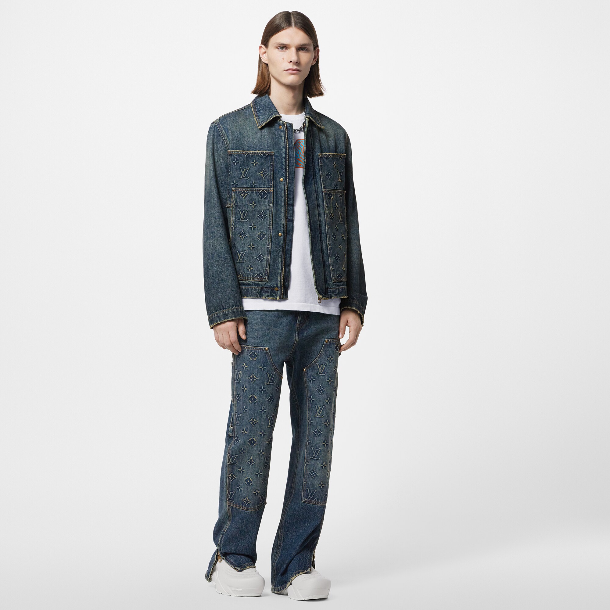 Chaqueta vaquera utilitaria  Hombre Prêt-à-Porter Cazadoras y abrigos | LOUIS VUITTON (Zoom de producto)