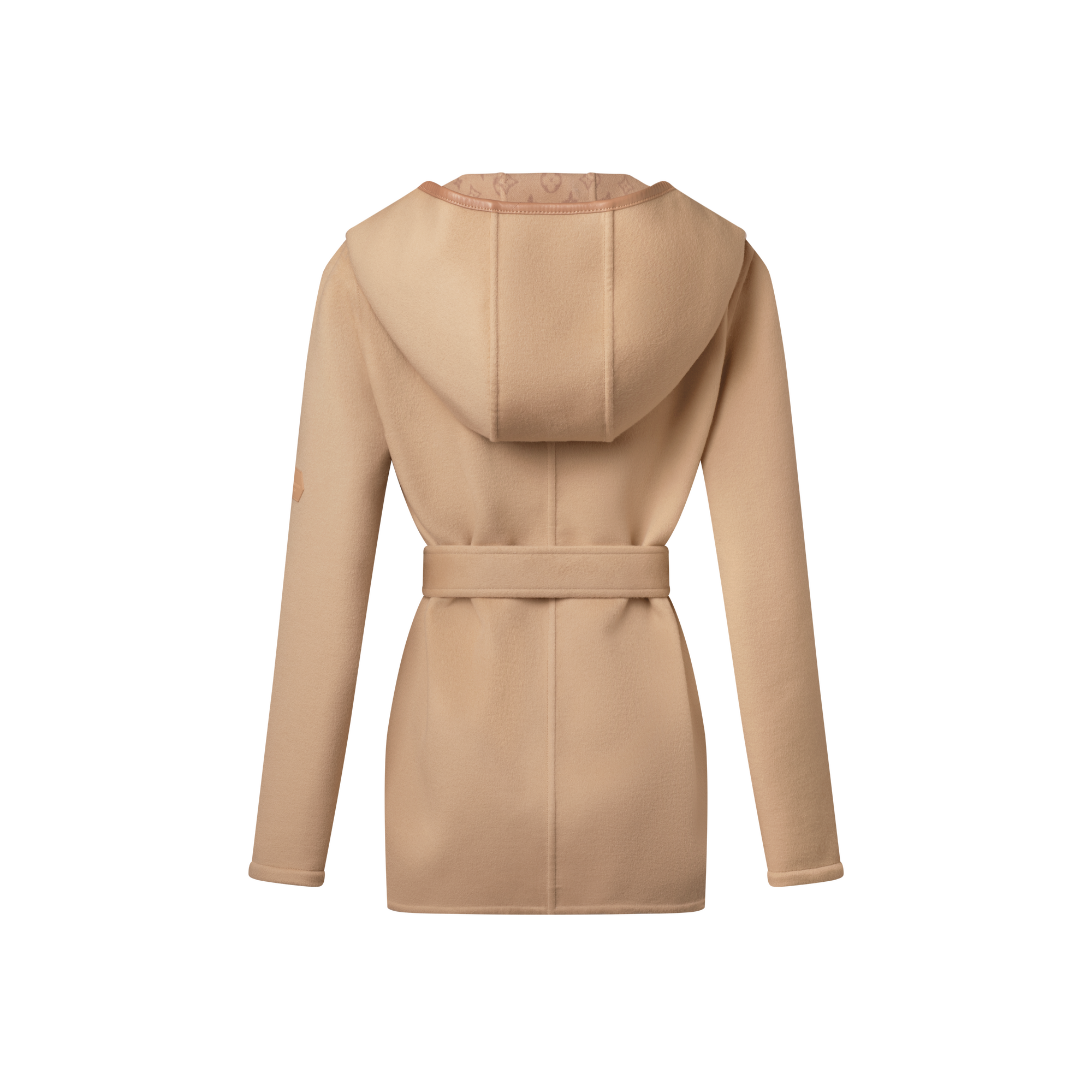 Chaquetón corto con cinturón  Mujer Prêt-à-Porter Abrigos y chaquetas | LOUIS VUITTON (Zoom de producto)