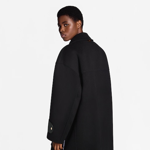 Chaquetón de doble cara Mujer Prêt-à-Porter Abrigos y chaquetas | LOUIS VUITTON (Zoom de producto)