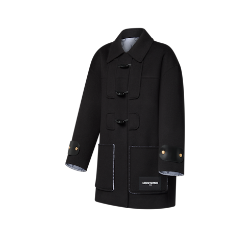 Chaquetón de doble cara Mujer Prêt-à-Porter Abrigos y chaquetas | LOUIS VUITTON (Zoom de producto)