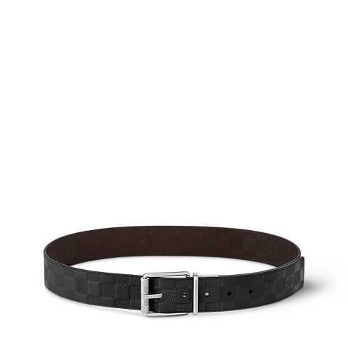 Cinturón Damier Reversible 40MM Piel Damier Infini Hombre Accesorios Cinturones | LOUIS VUITTON (Zoom de producto)